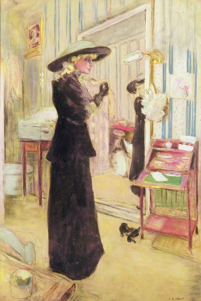 Charlotte Lysès, 1912 by Edouard Vuillard